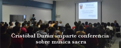Conferencia sobre Música Sacra