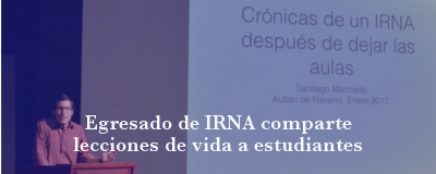 Banner: Cátedras inaugurales IRNA
